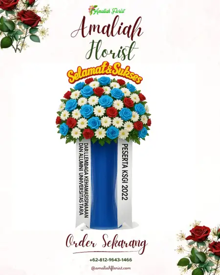 Standing Flowers Gedung Pewayangan Kautaman